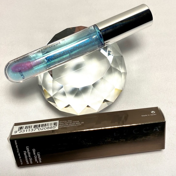 BECCA Lip Gloss Liptuitive Glow Gloss flamboyant made in Japan - Picture 2 of 6